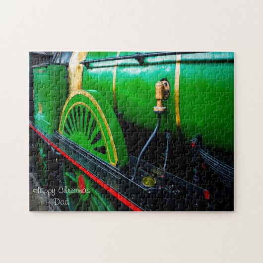 Kerstvader. Legpuzzel (Horizontaal)