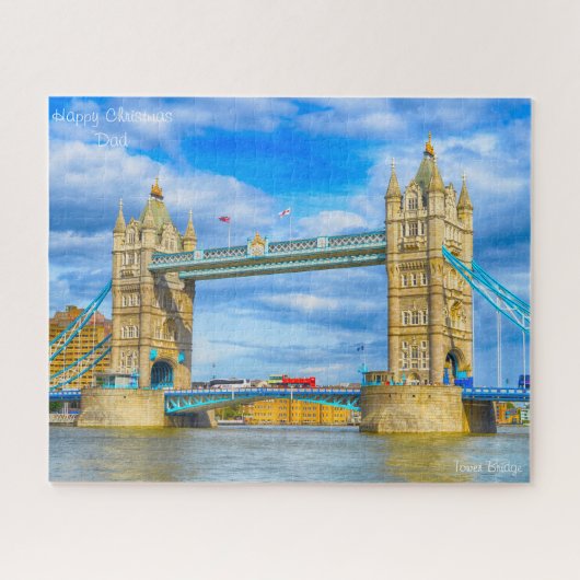 Kerstvader. Legpuzzel (Horizontaal)