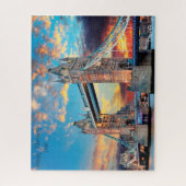 Kerstvader. Legpuzzel (Verticaal)