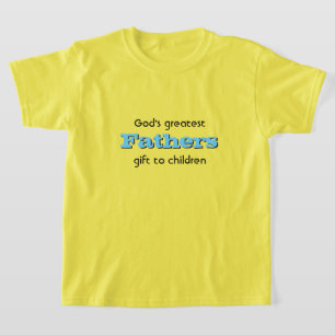 Kerstvaders Gods grootste geschenk aan kinderen T-shirt