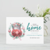 Kerstvakantie Bewegende aankondiging (Staand voorkant)