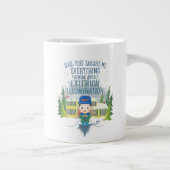 Kerstvakantie Buitenverlichting Extra Grote Beker (Rechts)