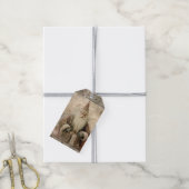  kerstvakantie cadeaulabel (Met Touw)