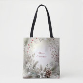 Kerstvakantie Canvas tas (Voorkant)