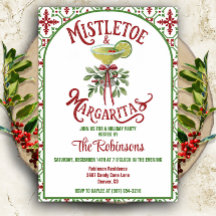 Kerstvakantie Cocktailparty Uitnodiging