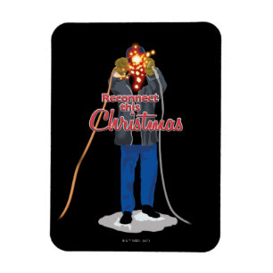 kerstvakantie Deze kerst opnieuw aansluiten Magneet