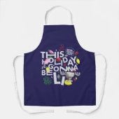 kerstvakantie | Deze vakantie zal worden uitgestel Schort (Voorkant)