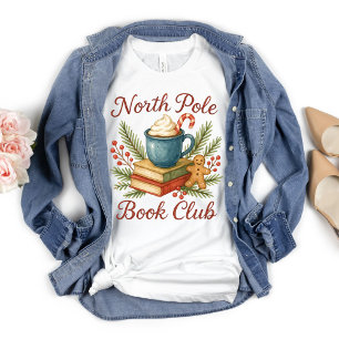 Kerstvakantie Docent Bibliothecaris Boekclub T-shirt