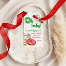Kerstvakantie Donut Baby Sprinkle, Feestje