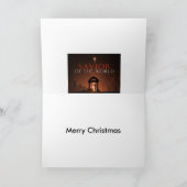 kerstvakantie feestdagen kaart (Binnen)