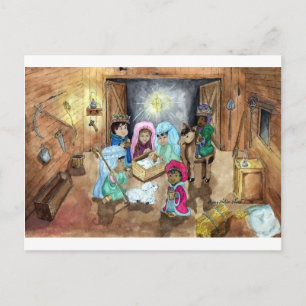 kerstvakantie feestdagenkaart