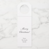  kerstvakantie flessenhanger (Achterkant)