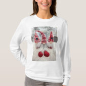 KERSTVAKANTIE GNOMES DAMES SHIRT (Voorkant)