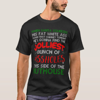 Kerstvakantie Jolllllllelijkste bunch lelijke Kers T-shirt