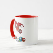 Kerstvakantie Joy Dragon Mok (Voorkant links)