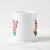 kerstvakantie | Joy to the Squirrel Extra Grote Beker (Voorkant)