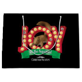 kerstvakantie | Joy to the Squirrel Groot Cadeauzakje (Voorkant)