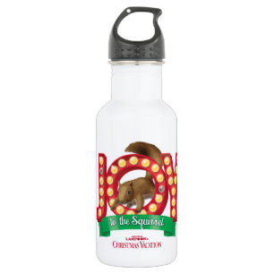 kerstvakantie   Joy to the Squirrel Waterfles