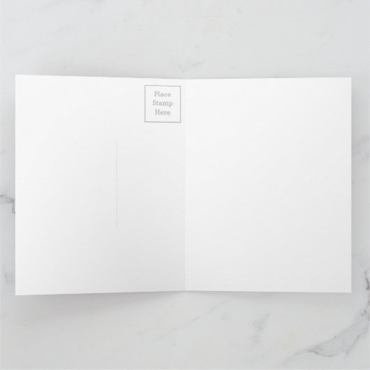 Kerstvakantie Kaart (Binnen)