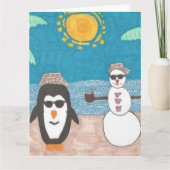 Kerstvakantie Kaart (Voorkant)