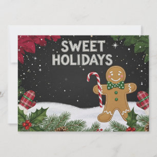 Kerstvakantie kerstgroet kaart