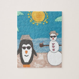 kerstvakantie legpuzzel