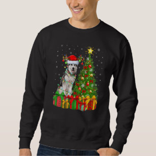 Kerstvakantie Lichtjes Kerstman Alaskan Malamute H Trui