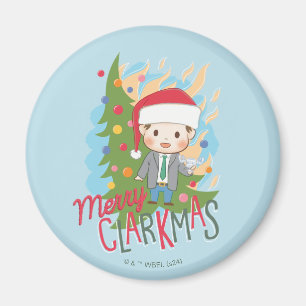 kerstvakantie Merry Clarkmas Magneet