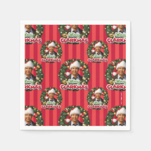 kerstvakantie Merry Clarkmas Pattern Servet