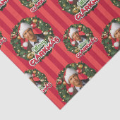 kerstvakantie | Merry Clarkmas Pattern Tissuepapier (Detail)