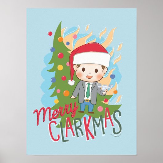 kerstvakantie Merry Clarkmas Poster (Voorkant)