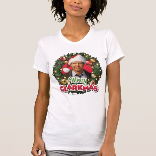 kerstvakantie | Merry Clarkmas T-shirt (Voorkant)