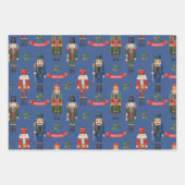  kerstvakantie met kerstmis inpakpapier vel (Voorkant 2)