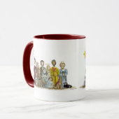 kerstvakantie mok (Voorkant links)