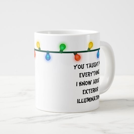 kerstvakantie Mok kerstlampje (Voorkant rechts)