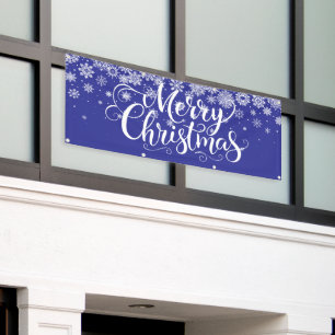 Kerstvakantie Outdoor Banner