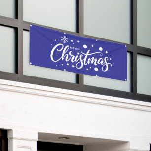 Kerstvakantie Outdoor Banner