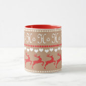 Kerstvakantie patroon mok (Midden)