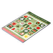 Kerstvakantie planner notitieboek (Linkerzijde)