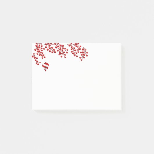 Kerstvakantie Post It Notities Post-it® Notes (Voorkant)