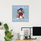 Kerstvakantie poster (Thuiskantoor)