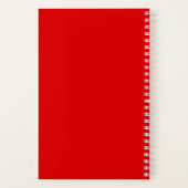 Kerstvakantie recept notitieboek (Achterkant)