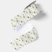 Kerstvakantie satijnen lint (Achterkant)