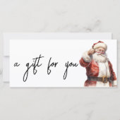 Kerstvakantie Sint Watercolor (Voorkant)