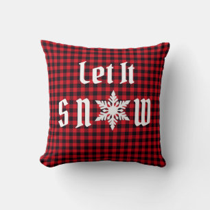 Kerstvakantie Sneeuwvlok Kussen