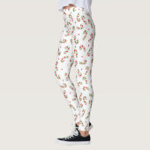 Kerstvakantie Snoep Reep Broek Leggings (Links)