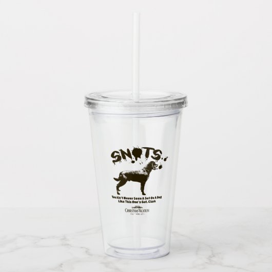 kerstvakantie | Snots Acryl Drinkbeker (Voorkant)