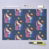 kerstvakantie tissuepapier (Craft)