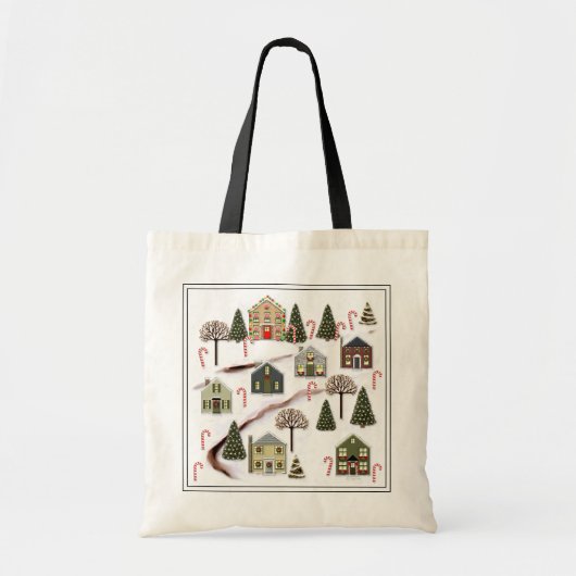 Kerstvakantie Tote Bag (Voorkant)