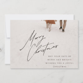 Kerstvakantie uitnodigingskaart feestdagenkaart